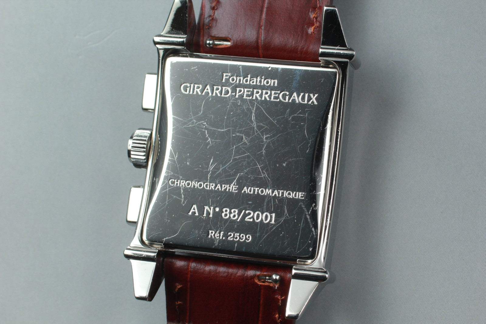 Limited [Exc+5] Girard Perregaux Vintage 1945 Chronograph 2599 Men's Watch AT