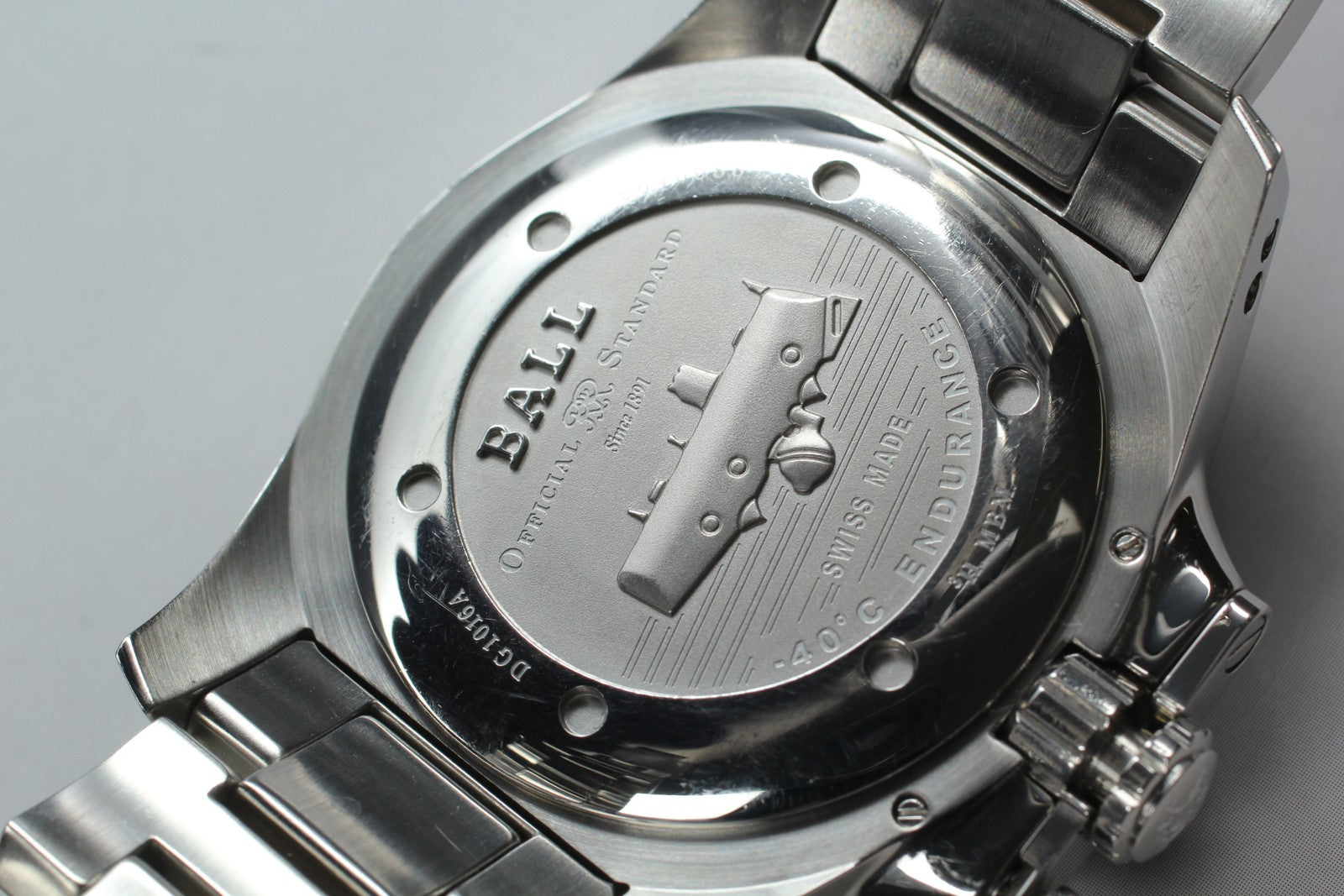 overhauled BALLWATCH Engineer Hydrocarbon DG1016A GMT Automatic Men's Watch JP