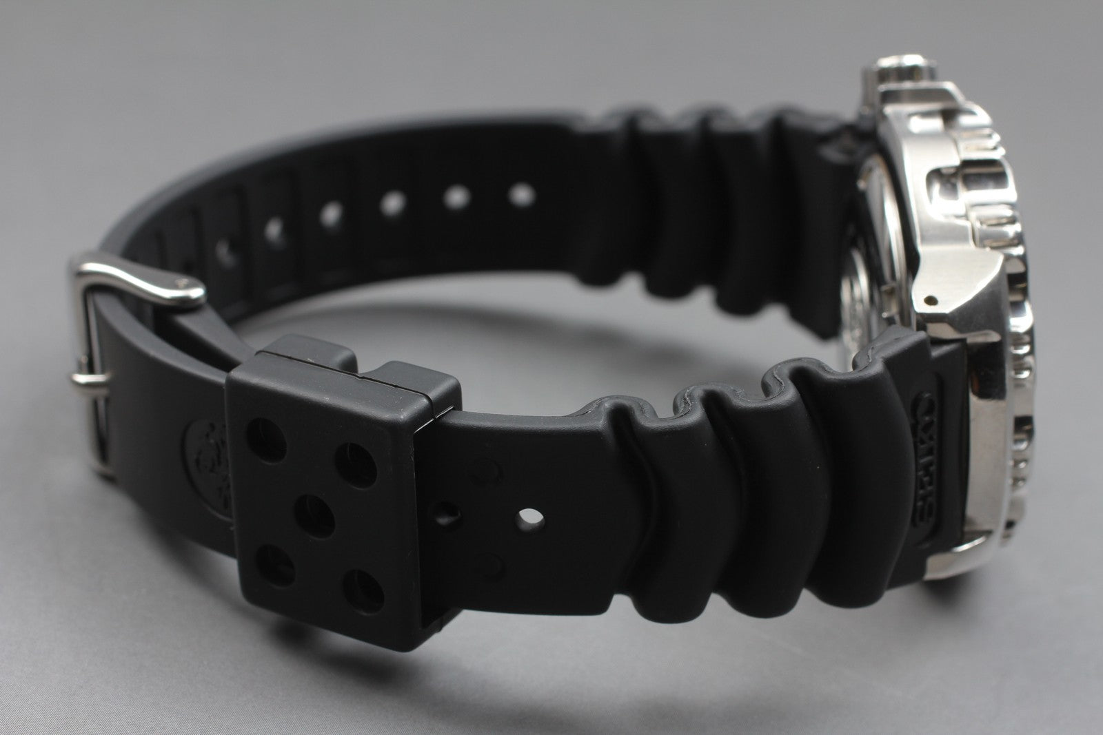 [Exc+5]Box SEIKO 7S26-0350 SKX779 Divers Black Monster Automatic Men's Watch JP