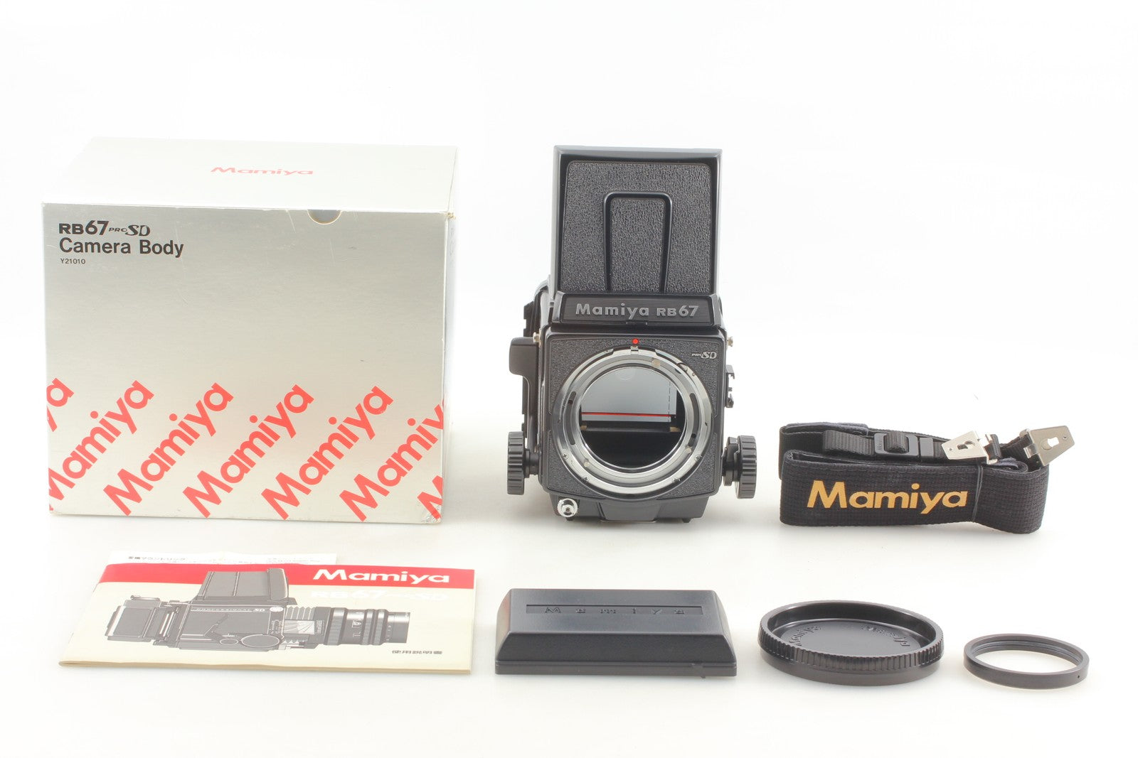 [Top MINT in Box] Mamiya RB67 Pro SD Film Camera Body Waist Level Finder JAPAN
