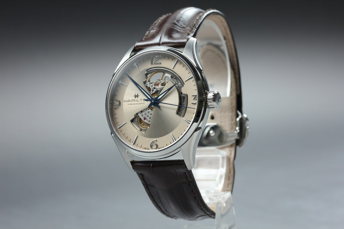 Hamilton Jazzmaster Open Heart H327050 H600425102 Automatic Men's Watch 41mm JP