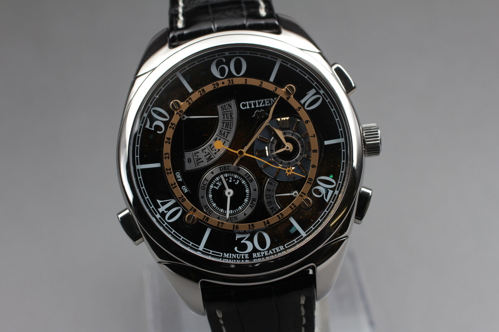 Limited[N MINT- Box] Citizen Campanola 6765-T008186TA Minute Repeater Mens Watch