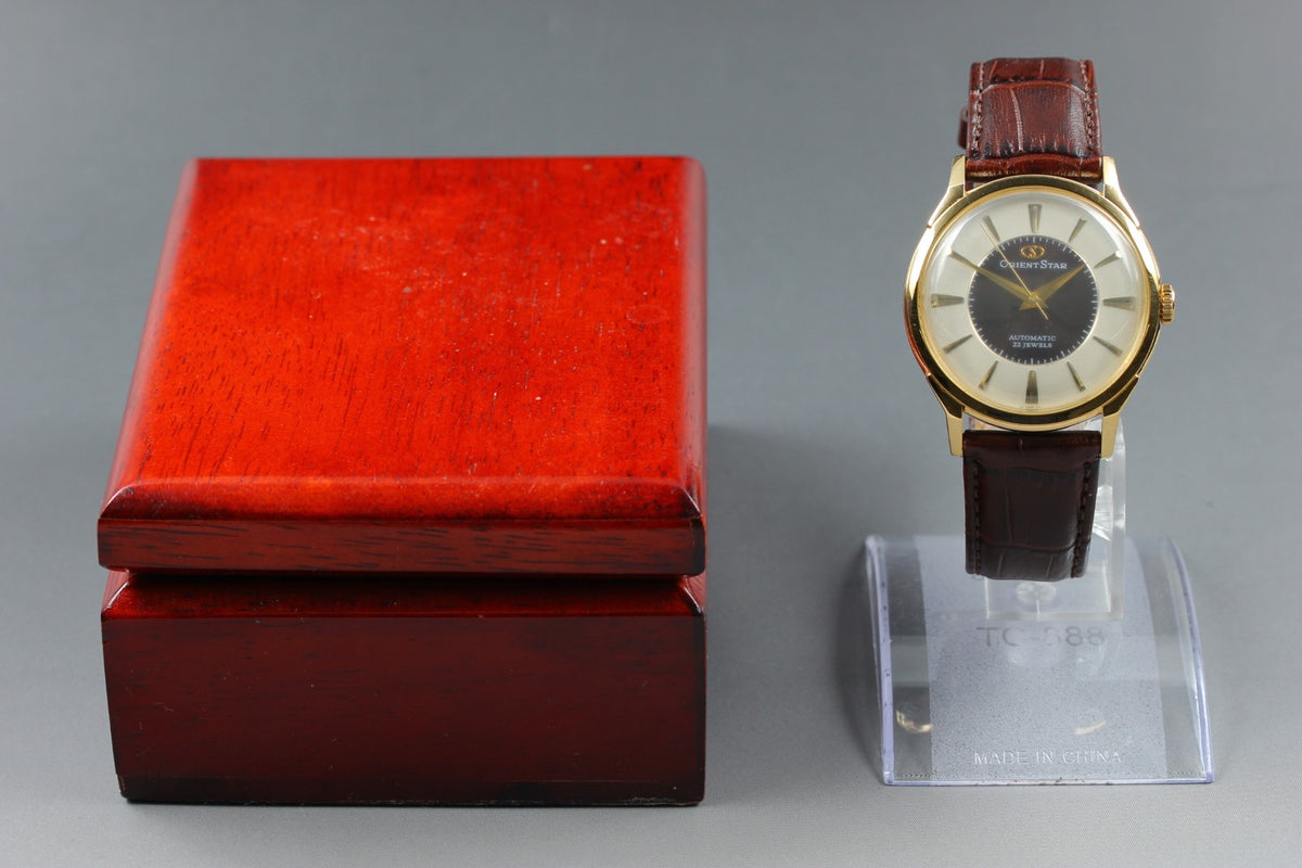 [Exc+4] ORIENT Star DG00-A1 Limited 500 Automatic Men's Watch 37mm JAPAN Exc+4