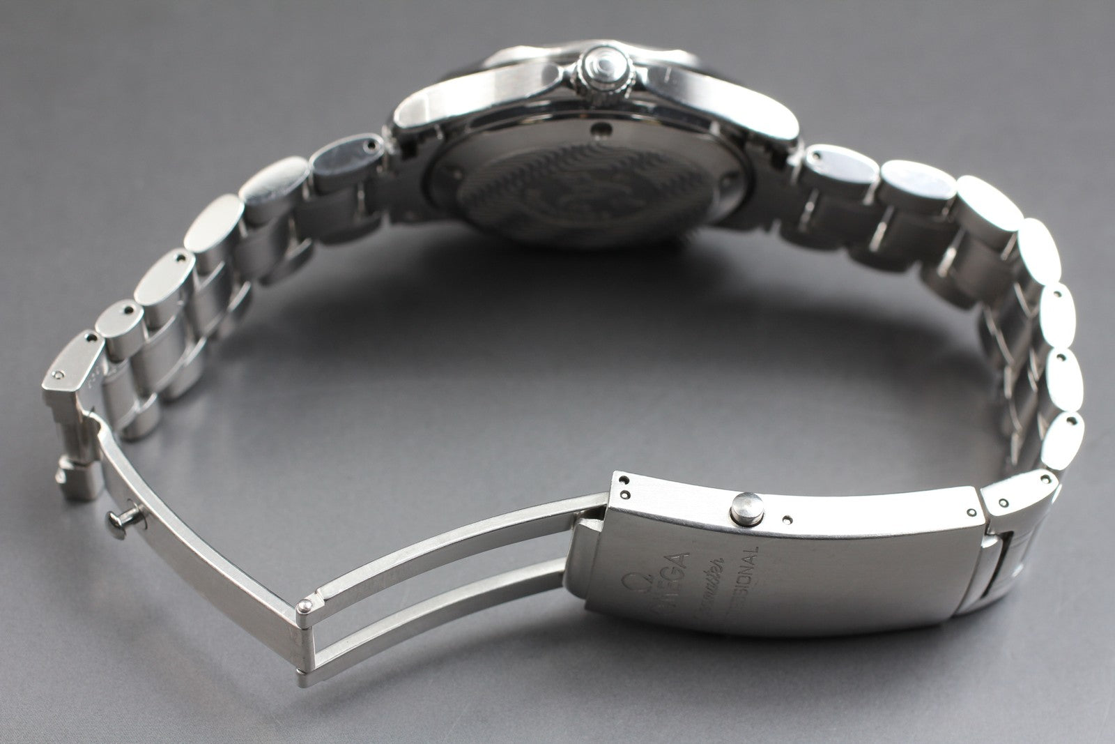 [Exc+5] OMEGA Seamaster 300M 2263.80 Blue Dial Quartz 36mm Men's Watch JAPAN