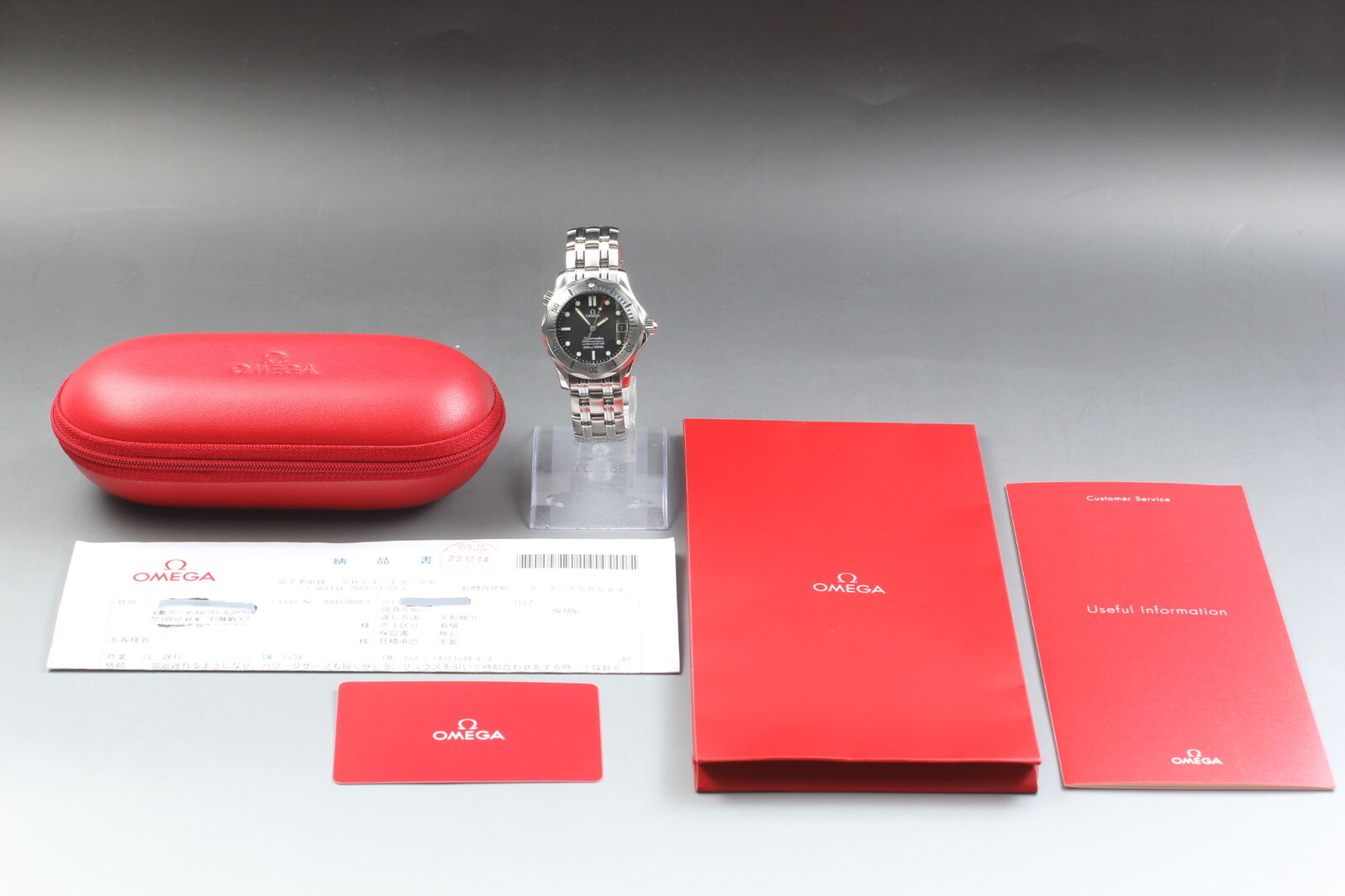 Overhauled [Near Mint] Omega Seamaster 300 2250.50 AT 36mm Cal.1120 Men's Watch