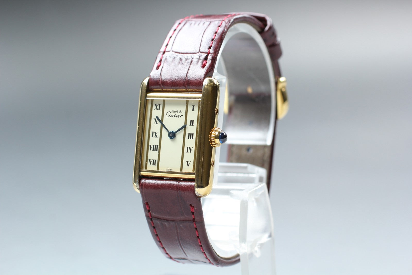 Vintage Cartier Must de Cartier Tank 5057001 SM 20mm Women's Quartz Watch