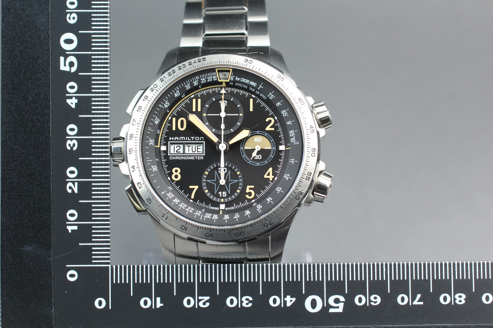 [Limited Box] Hamilton Khaki X-Wind Chronometer H777960 45mm AT Men's Watch