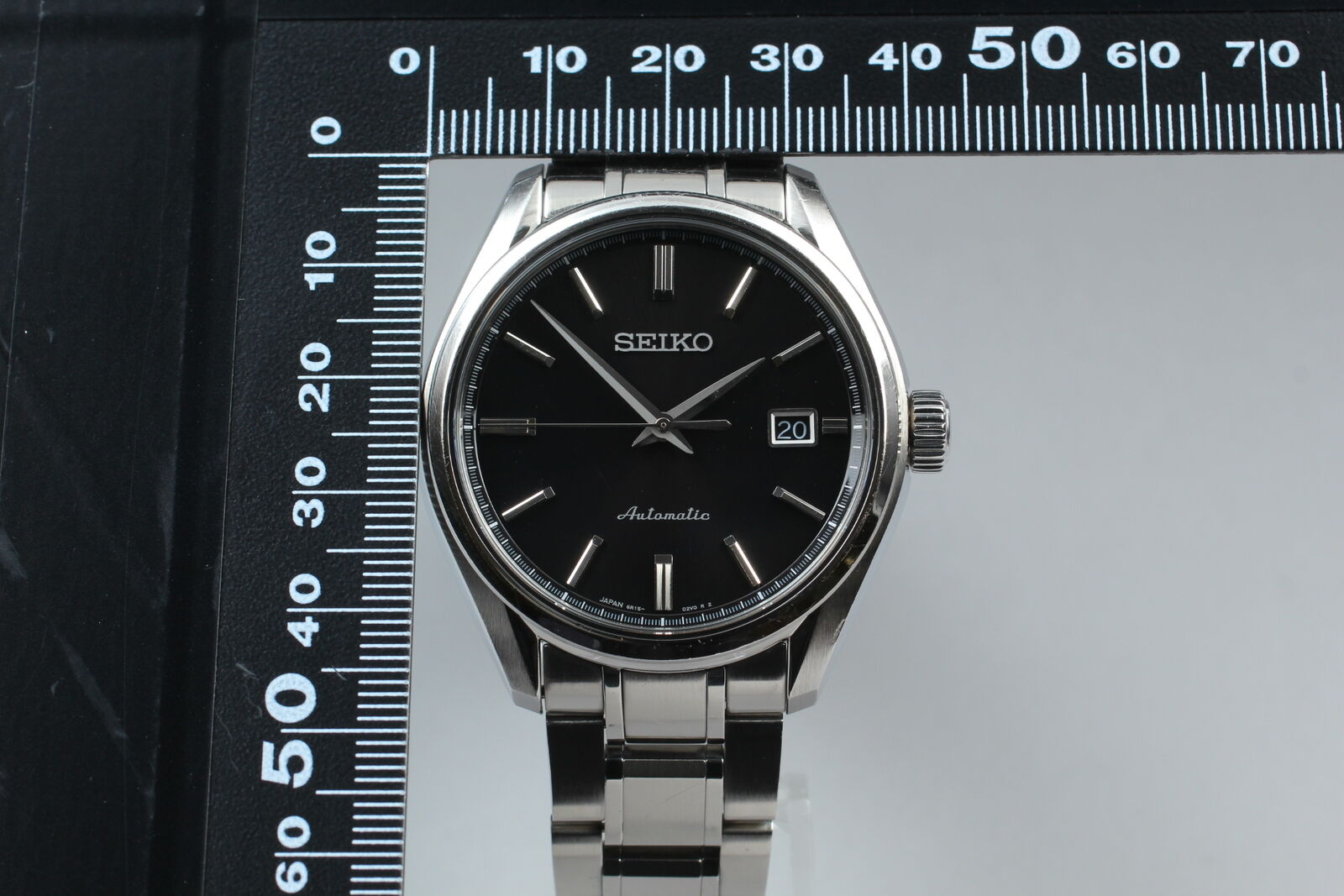 [Exc+5 w/ Box] SEIKO PRESAGE 6R15-03P0 SARX035 Black Automatic Men's Watch JAPAN