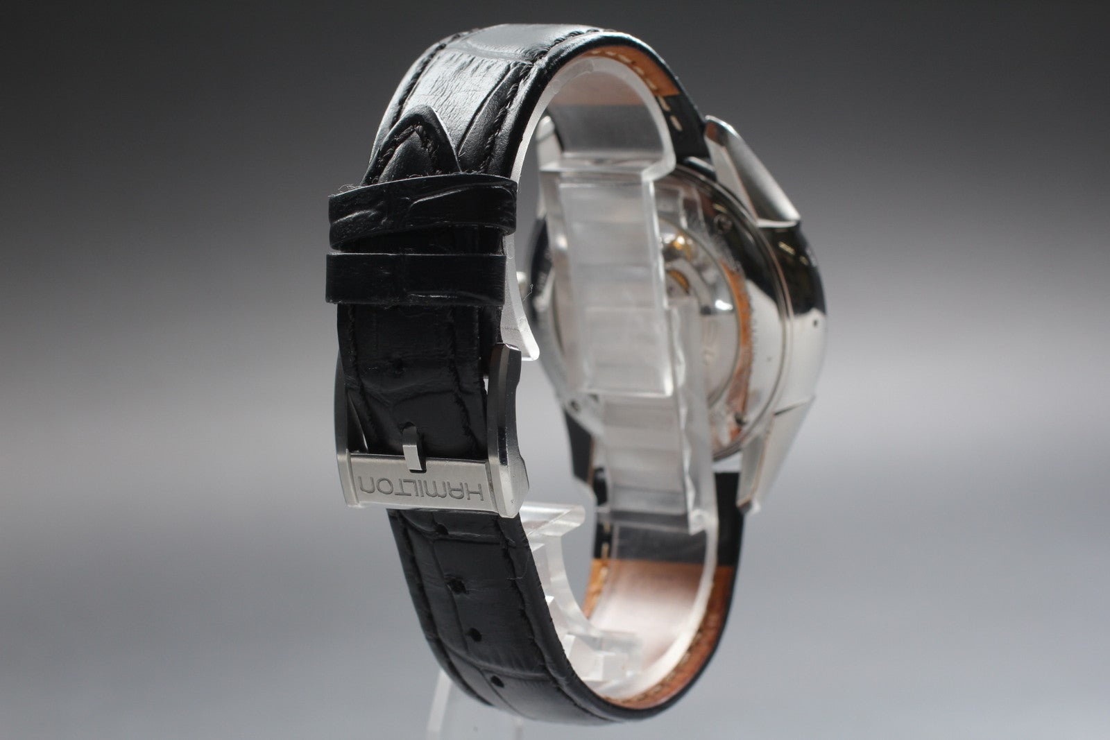 [Exc+5 Box] Hamilton Jazzmaster Viewmatic H425550 Automatic Skeleton Men’s Watch