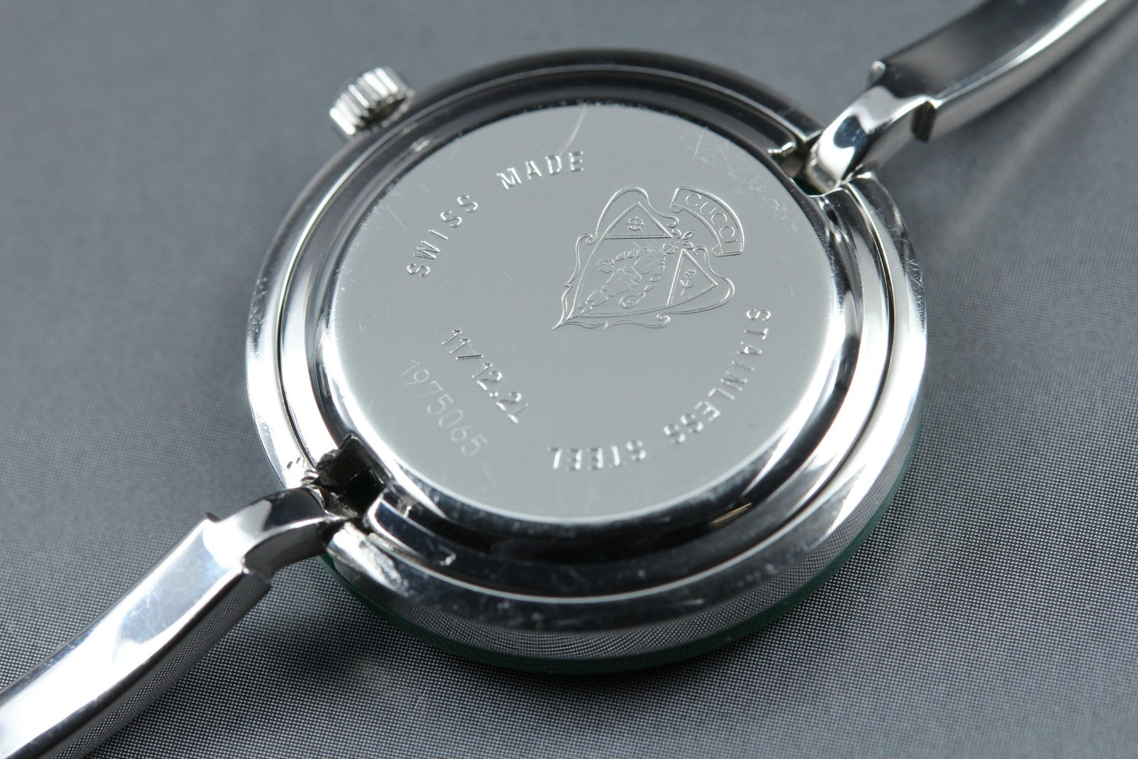 [Overhauled] Gucci Change Bezel 11/12.2L 12 Colors Silver Women's Qz Watch Box