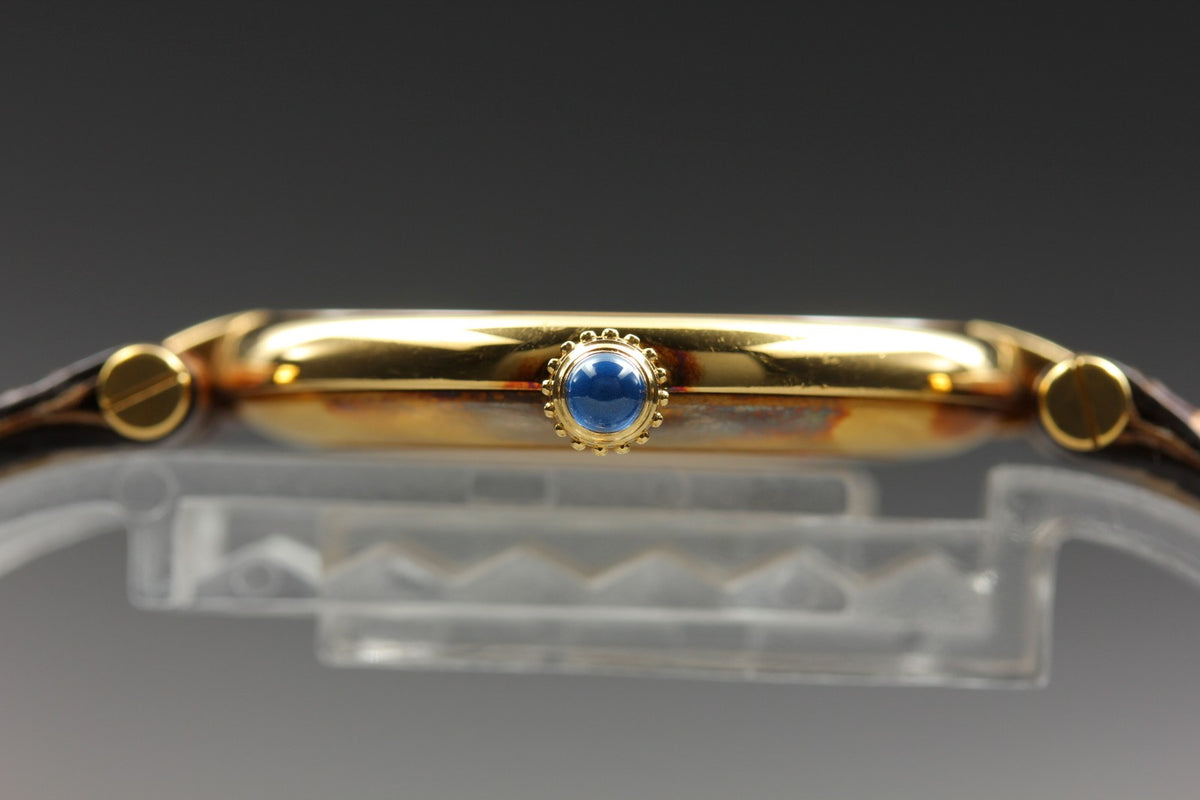 Vintage Cartier Must de Cartier Vendome 590003 Vermeil 925 Quartz Women's Watch