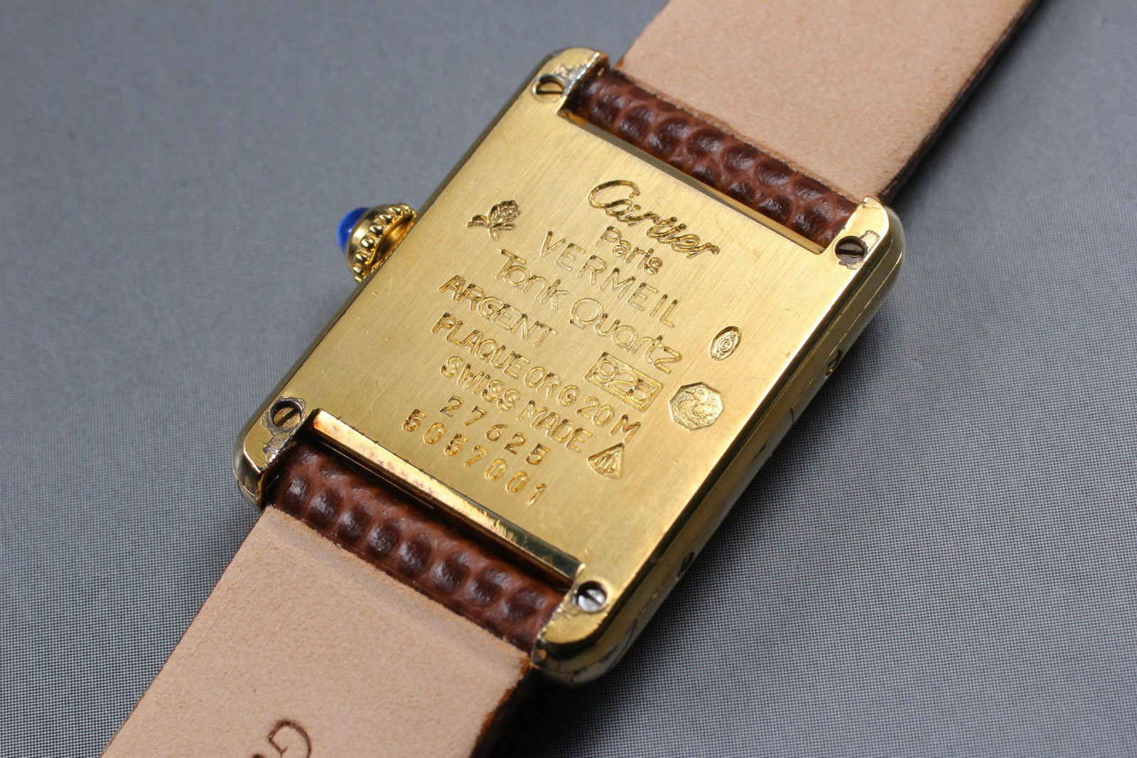 Vintage [Exc+5] Cartier Must de Cartier Tank 5057001 SM 20mm Women's Qz Watch