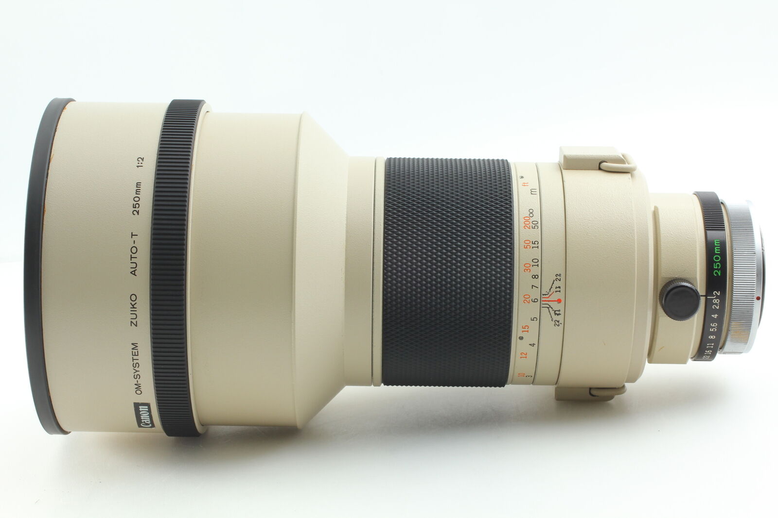 Rare Canon FD Mount [Opt MINT] Olympus Zuiko Auto-T 250mm f2 Lens From JAPAN