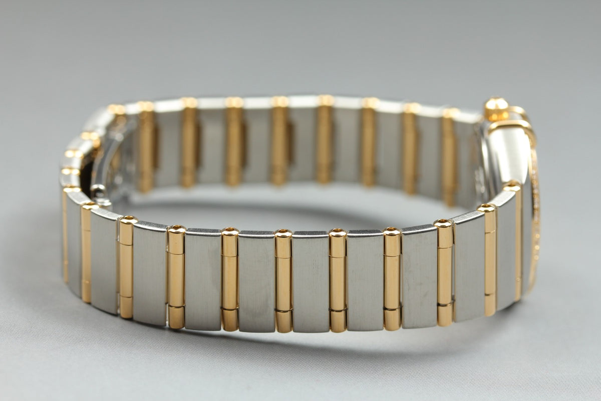 Polished OMEGA Constellation Mini 1267.75 Cal.1456 Diamond 22mm Qz Women's Watch