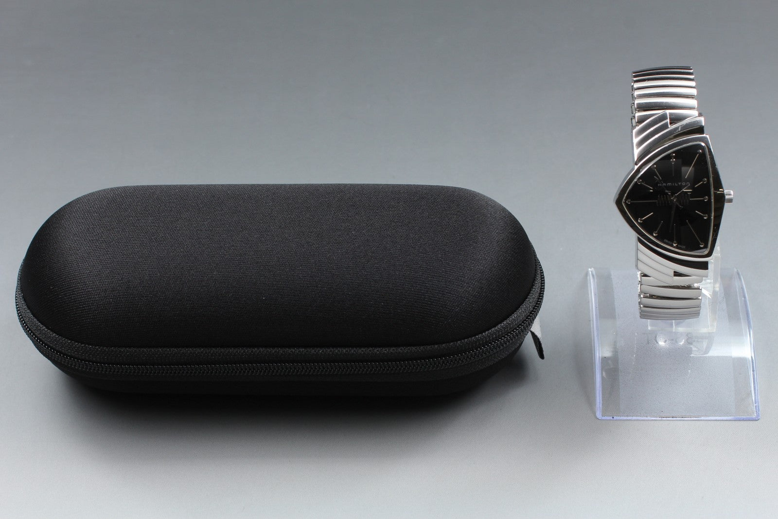 New Batt[Exc+5] Hamilton Ventura H244810 Elvis Presley 75th Limited Quartz Watch