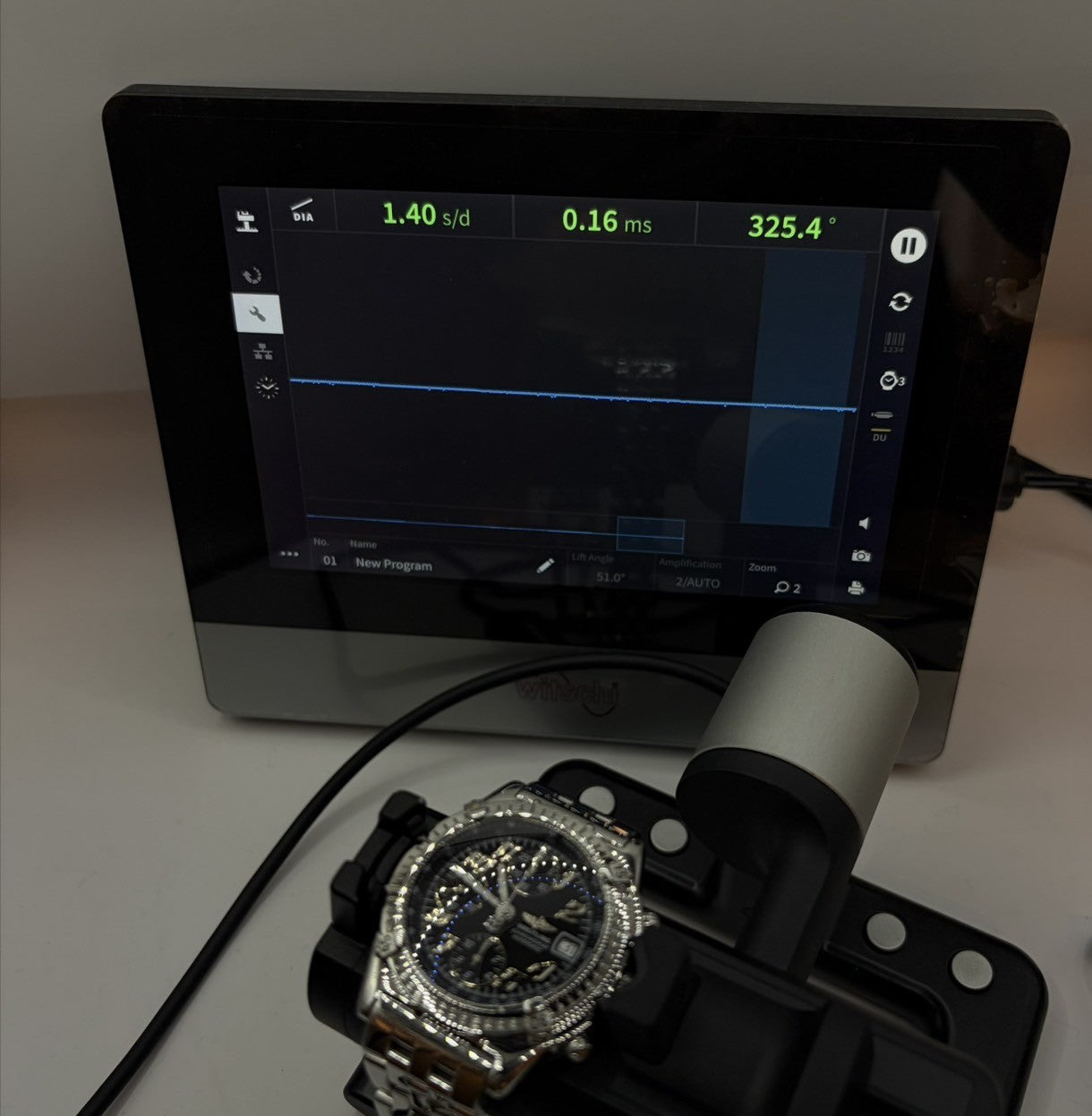Breitling Chronomat A13050.1 Chronograph Black Dial Automatic 39mm Men's Watch
