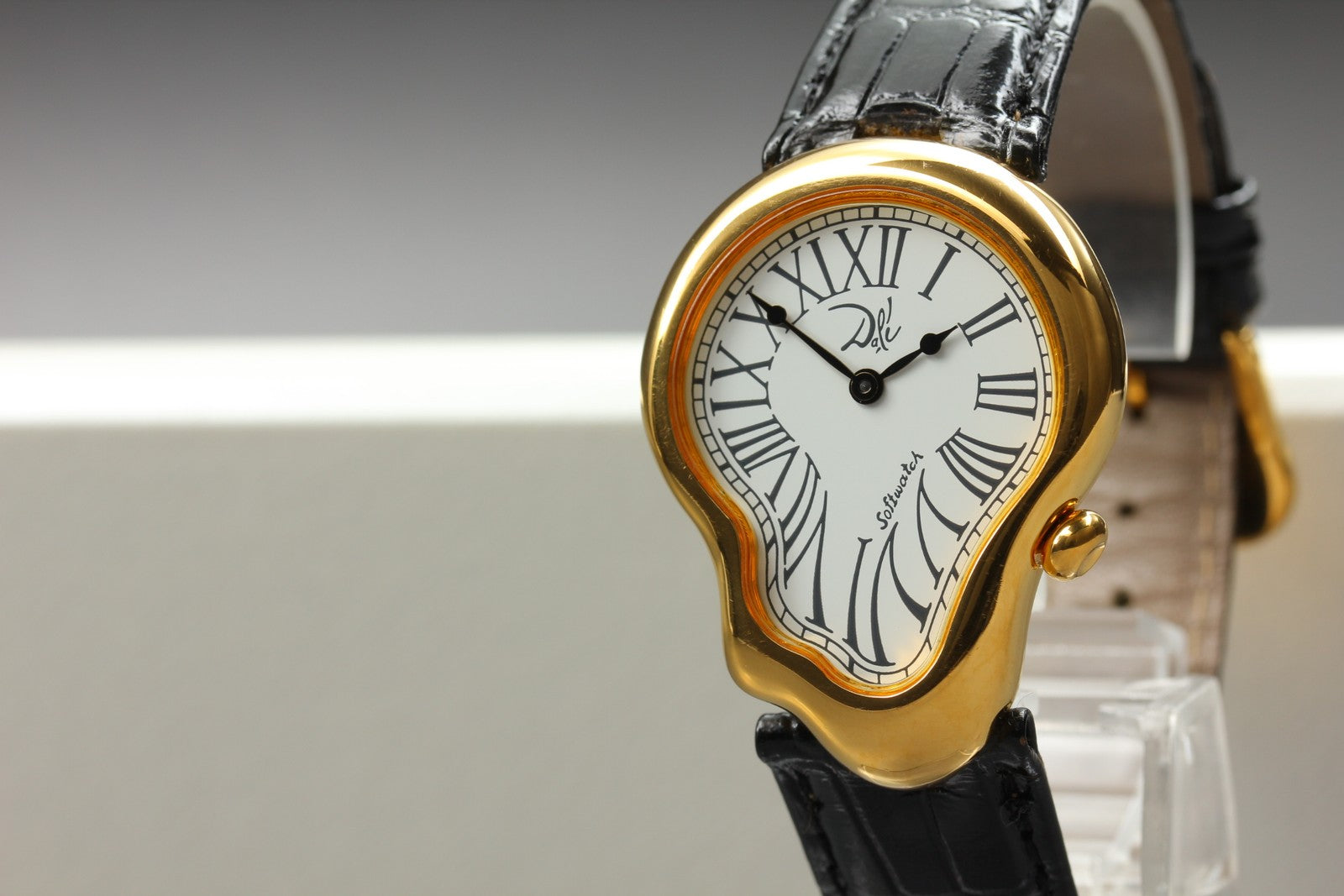 [Overhauled] Salvador Dali Softwatch 121257 32mm Gold Black Unisex Quartz Watch