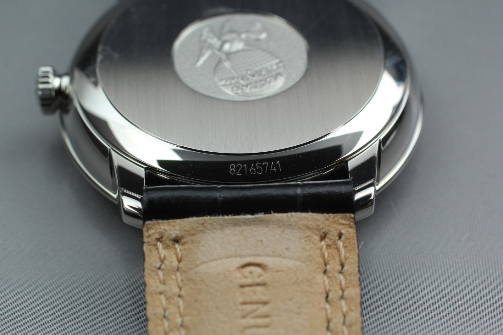 N MINT Box Omega De Ville Prestige 424.13.40.20.03.002 Co-Axial Blue Men's Watch