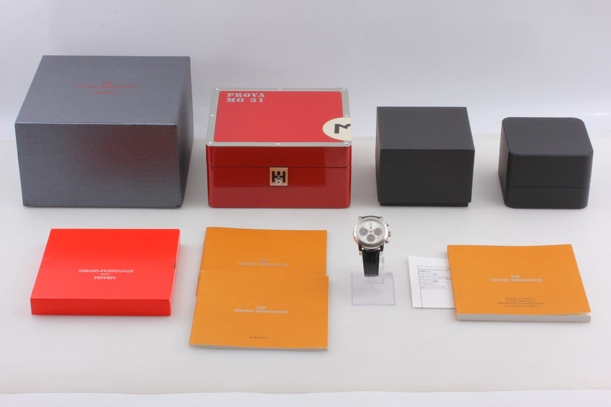 [Limited] GIRARD PERREGAUX Ferrari 330/P4 8028 Chronograph Automatic Men's Watch