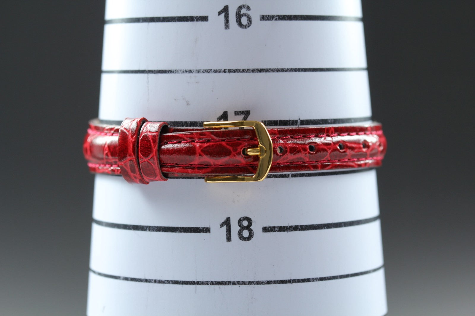 Vintage Cartier Must Colisee Vermeil 590002 Red Women's Quartz Watch [Pouch]
