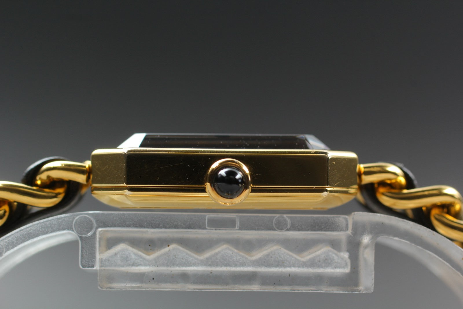 [Exc+5 Box] CHANEL Premiere L Size Black Dial 20mm Gold Quartz Women’s Watch