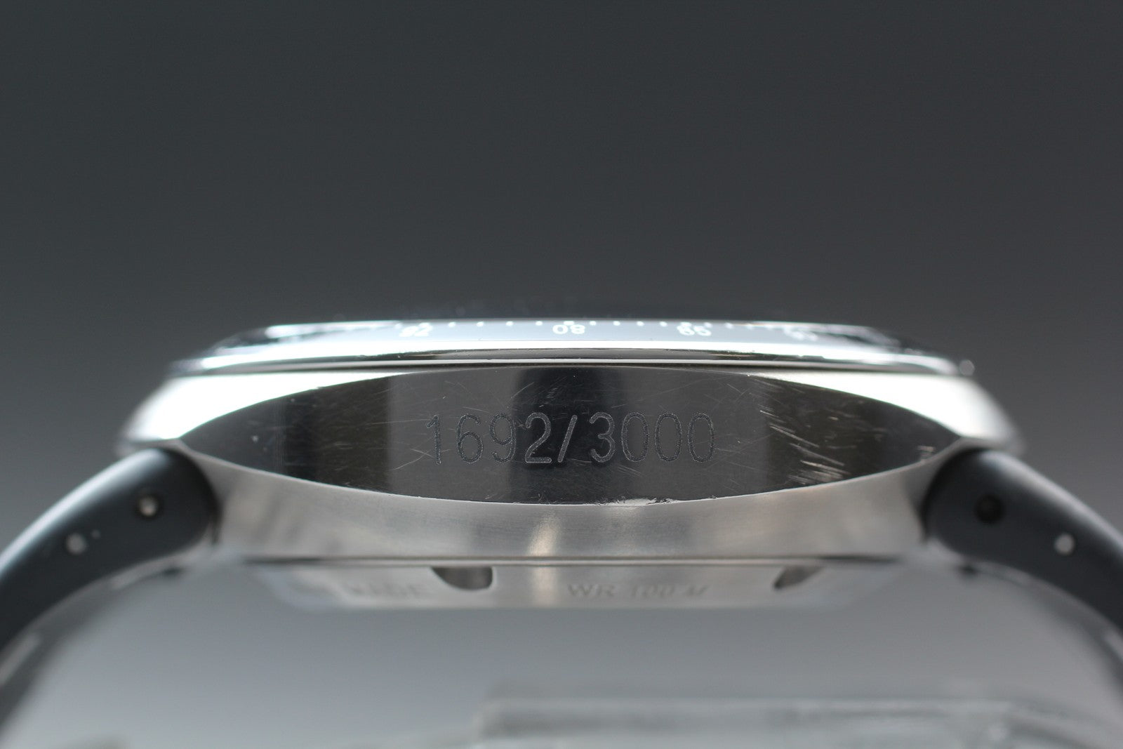 Limited [Exc+5] ORIS Williams TT3 Chronograph 7587 Black Automatic Men's Watch