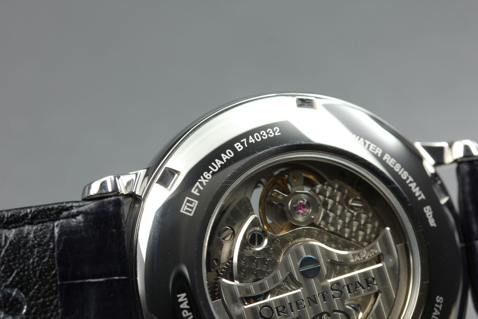 Orient Star Mechanical Moon Phase F7X6-UAA0 Blue Automatic Men's Watch [Box]