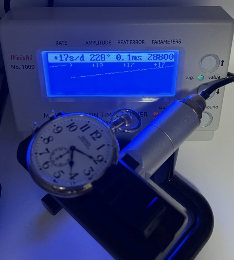 Limited [Exc+5] SEIKO Railroad Watch 8L34-0010 SCVR001 0136/3000 Hand Winding