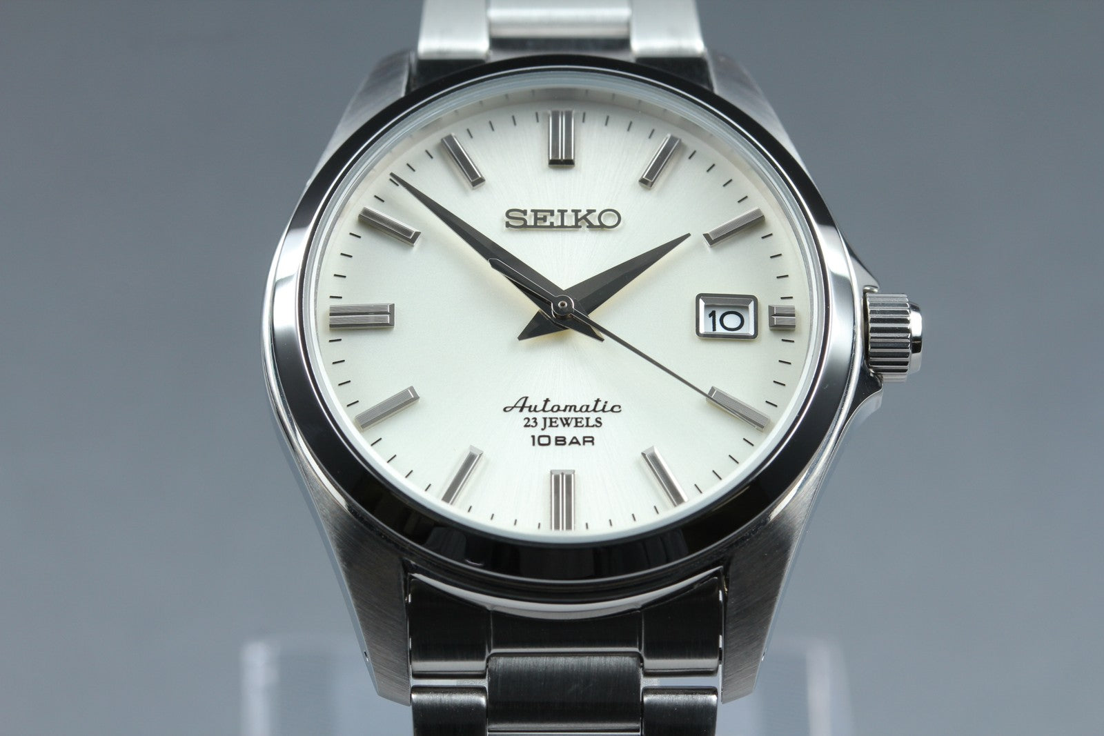 N MINT*Box SEIKO 4R35-03X0 SZSB011 Mechanical Automatic Silver Men's Watch 40mm