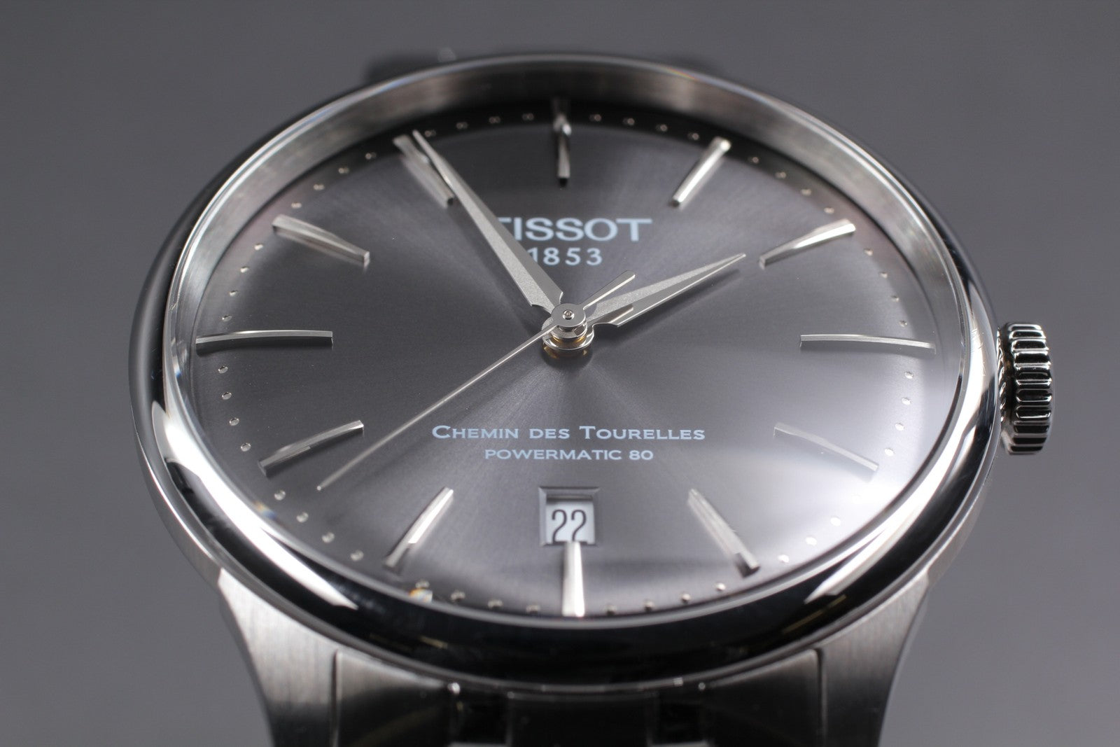 TISSOT Chemin des Tourelles Powermatic 80 T139807A Automatic Men's JP Box JAPAN