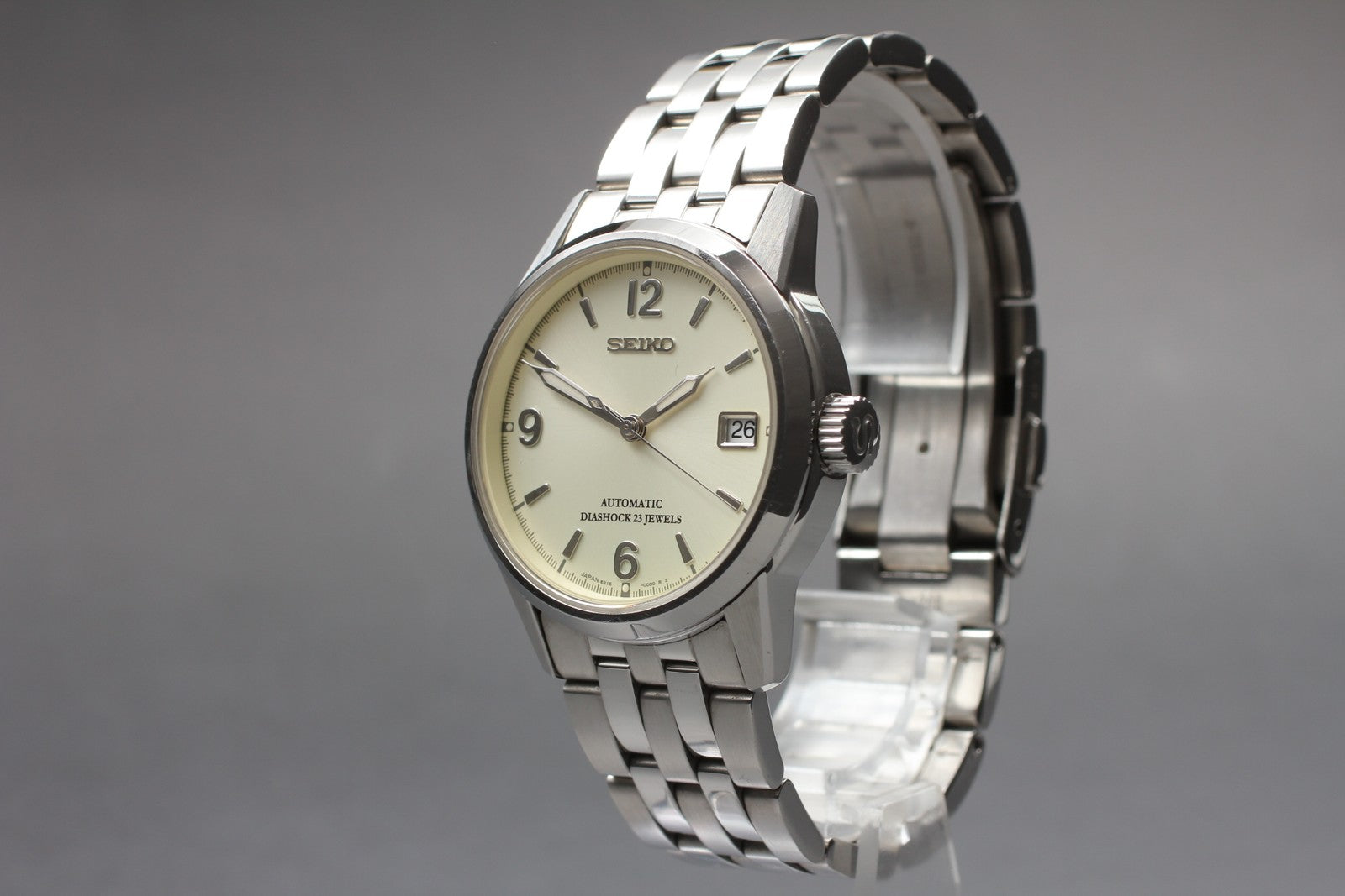 [Exc+5] SEIKO SPIRIT 6R15-00B0 SCVS009 37mm 23J Automatic Men’s Watch From JAPAN