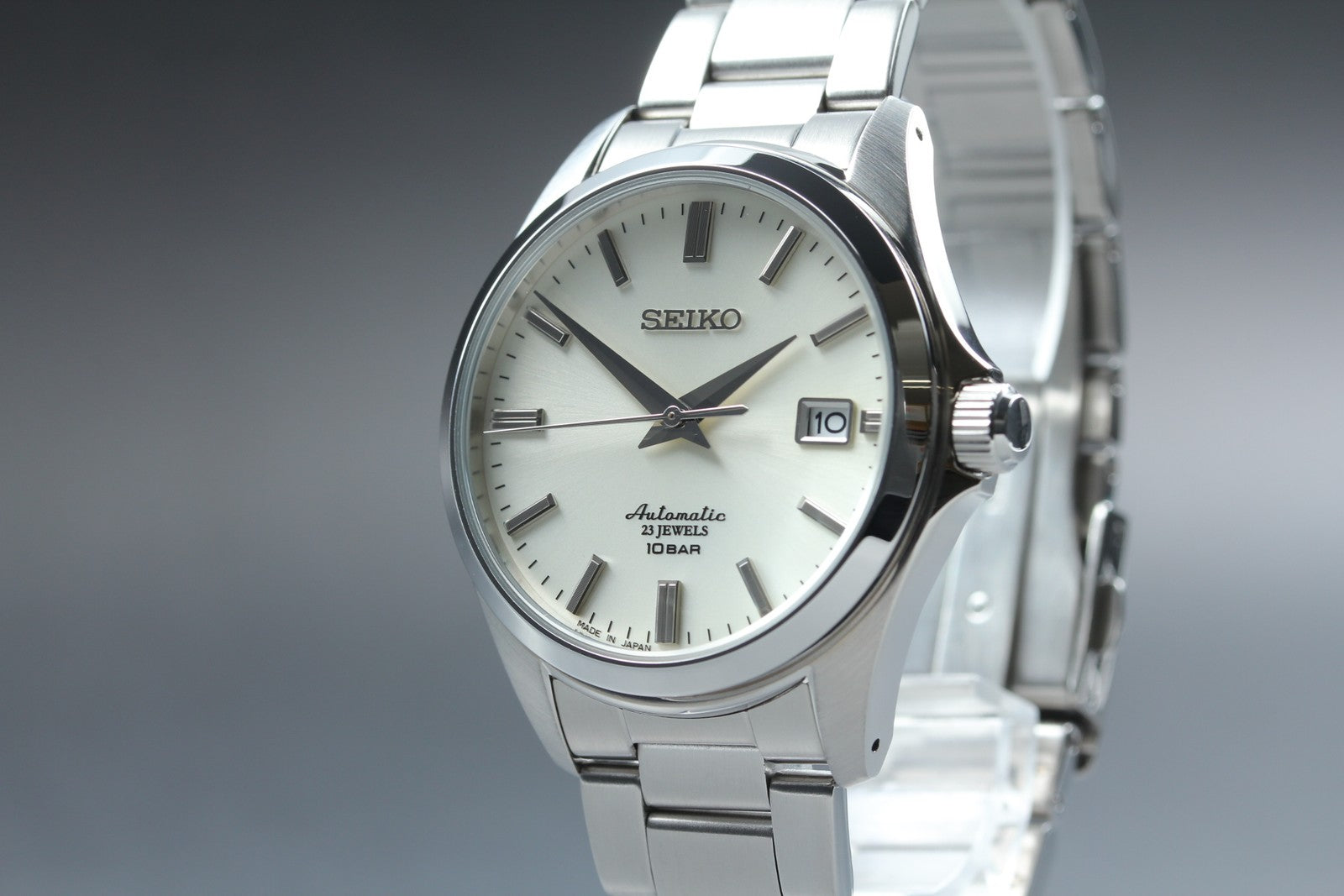 N MINT*Box SEIKO 4R35-03X0 SZSB011 Mechanical Automatic Silver Men's Watch 40mm