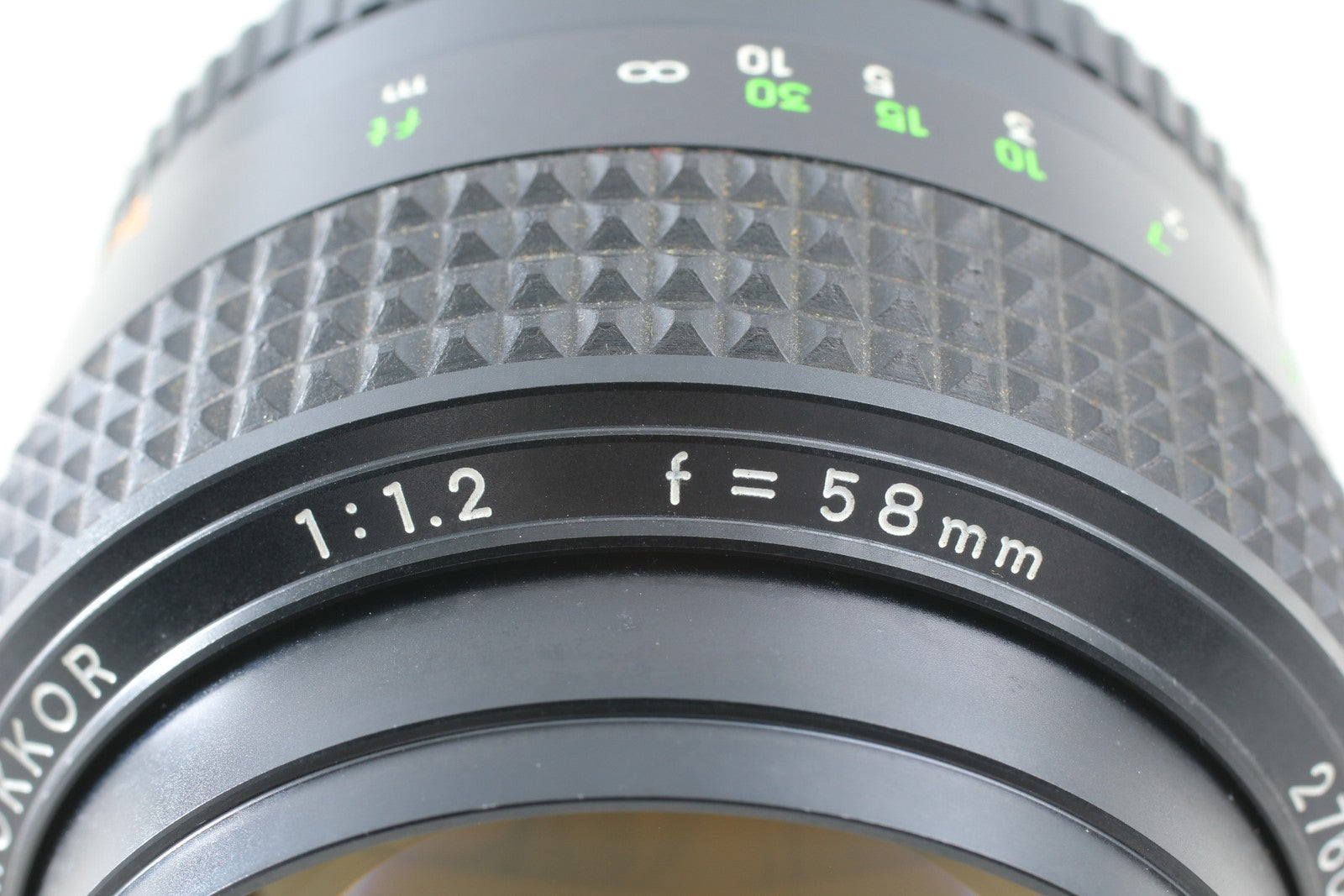[MINT] Minolta MC Rokkor 58mm f1.2 Hawk Eye Prime MF Lens From JAPAN
