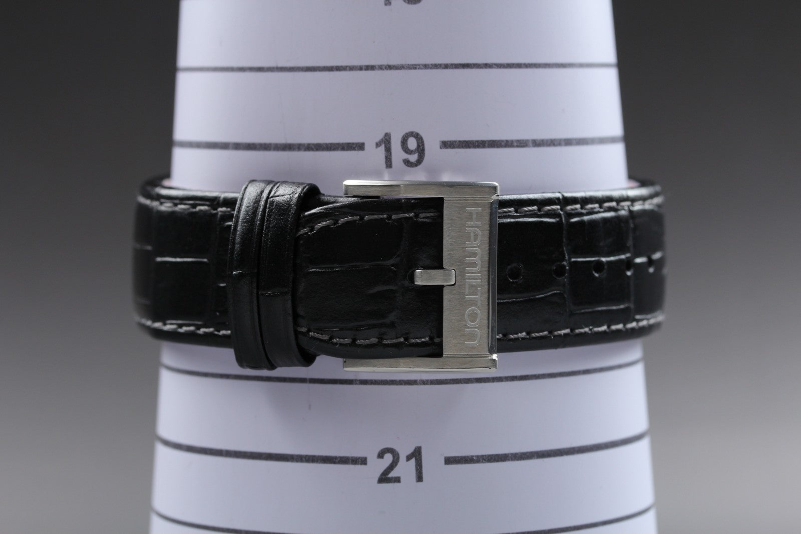 N MINT*Box Hamilton Jazzmaster H325760 Black Automatic Men’s Watch 40mm JAPAN