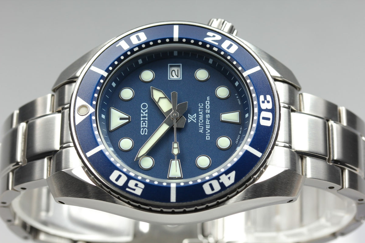 SEIKO Prospex 6R15-00G0 Automatic Diver's Blue Dial Men's Watch 45mm JAPAN