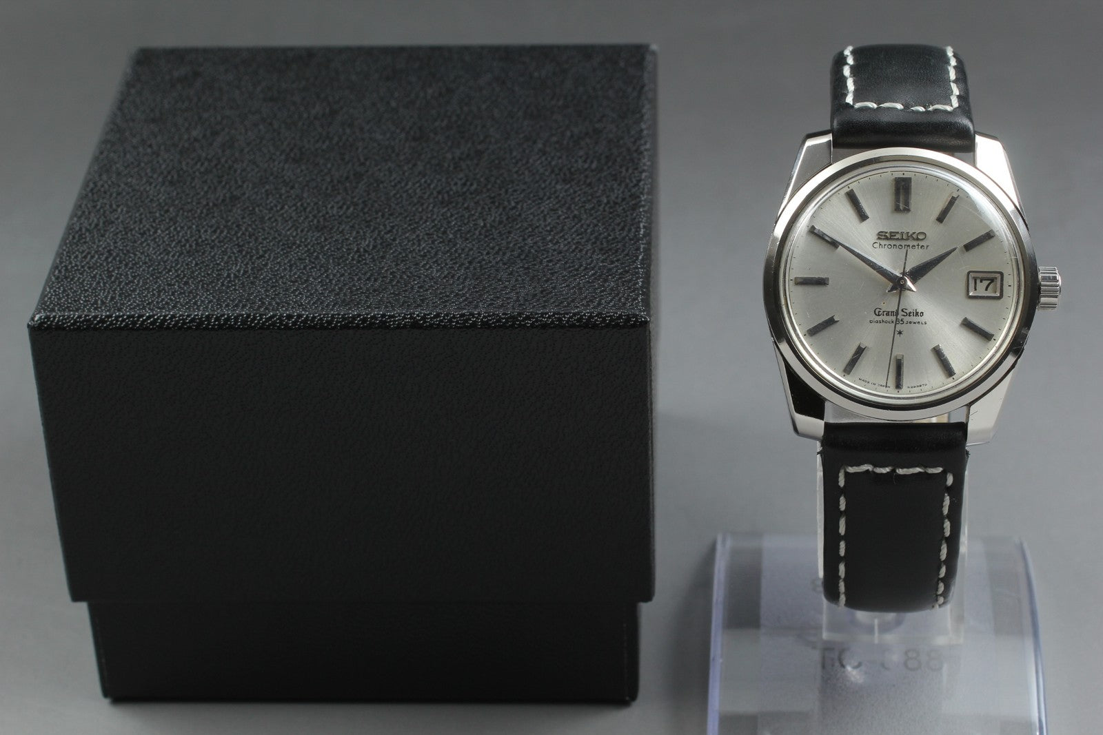 Vintage [Exc+4] GRAND SEIKO 43999 Chronometer Silver Men's Watch Manual JAPAN