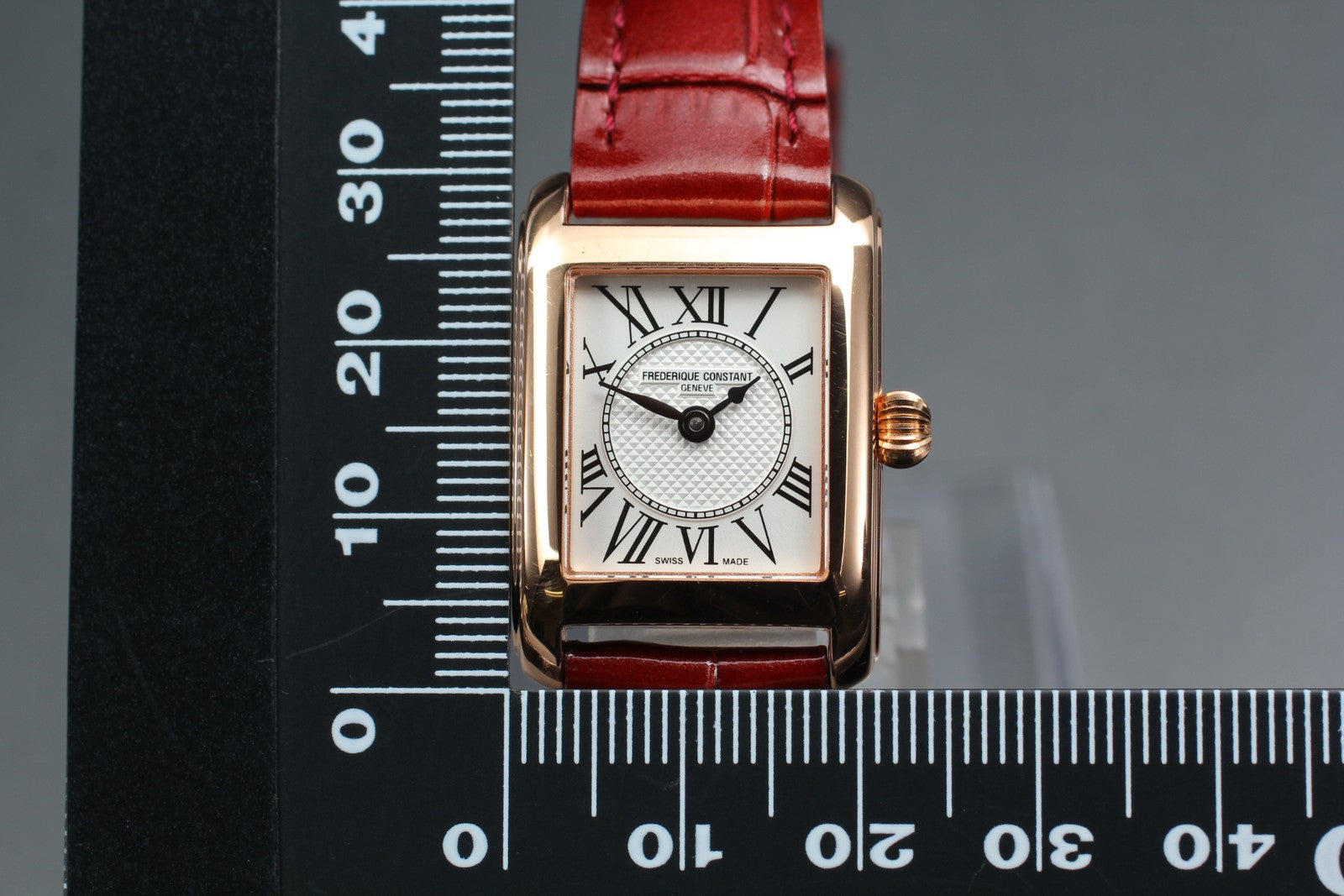 FREDERIQUE CONSTANT Classic Carree FC-200X1C12/4/6 Quartz Women's Watch 21mm JP