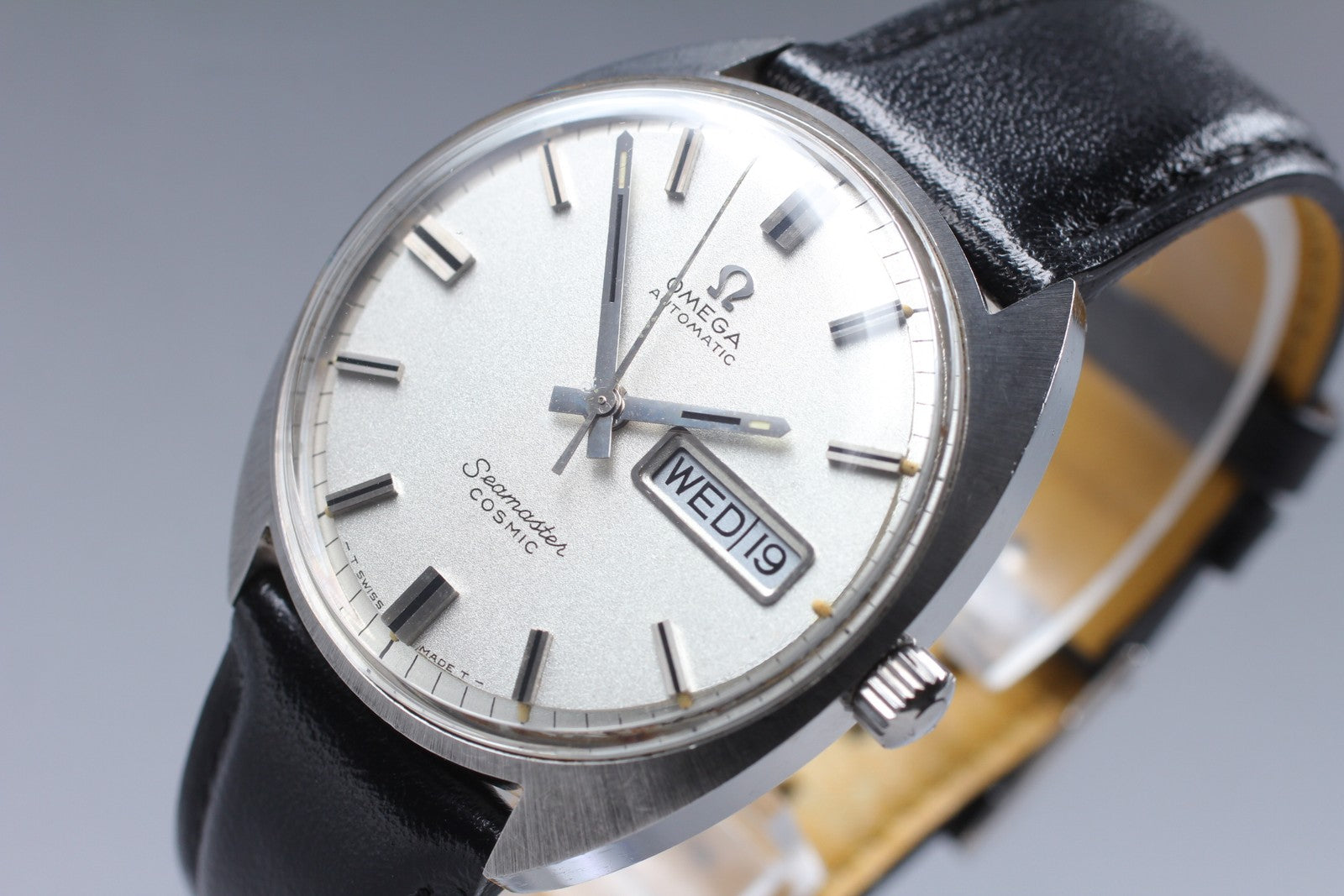 Vintage [Exc+5] Omega Seamaster Cosmic 166.036 Tool 107 34mm AT Man's Watch