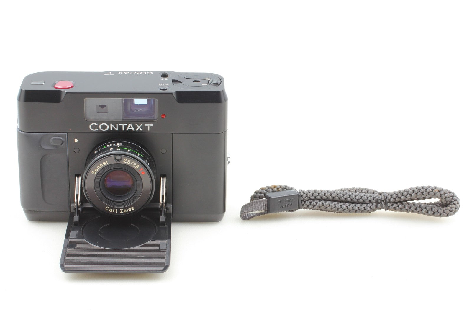 [Near MINT] Contax T Black Rangefinder 35mm Film Camera Carl Zeiss Lens JAPAN