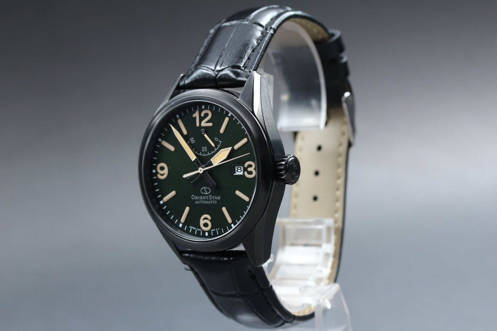 ORIENT STAR F6N4-UAH0 Green Dial Date Automatic Men's Watch 41mm N MINT*Box