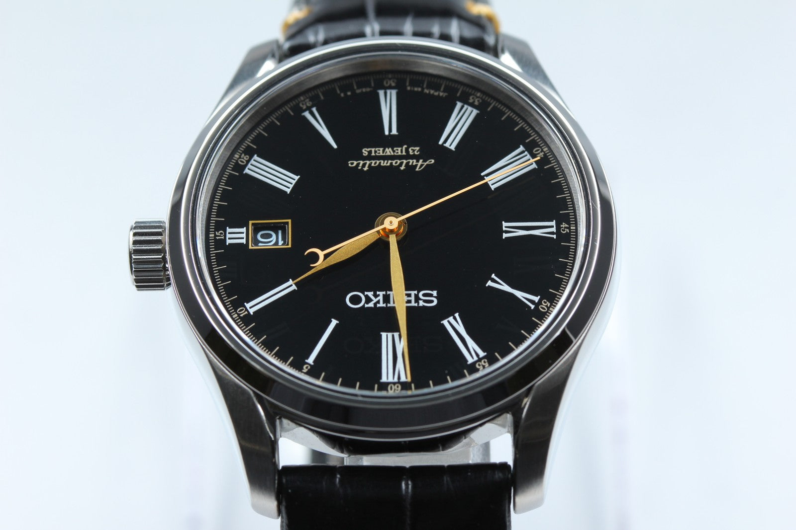 SEIKO Presage 6R15-03E0 SARX029 Automatic Black Date Men's Watch 40mm N MINT*Box