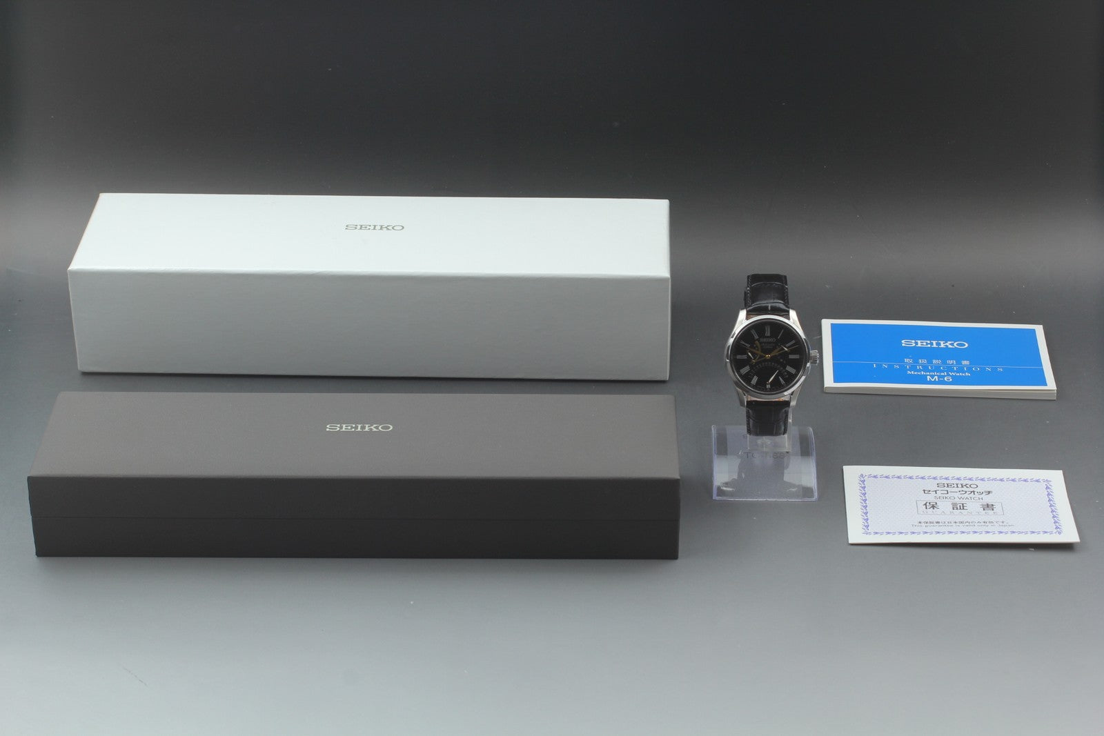 [Exc+5 Box] SEIKO Presage 6R24-00F0 SARD011 Black Automatic Men's Watch JAPAN