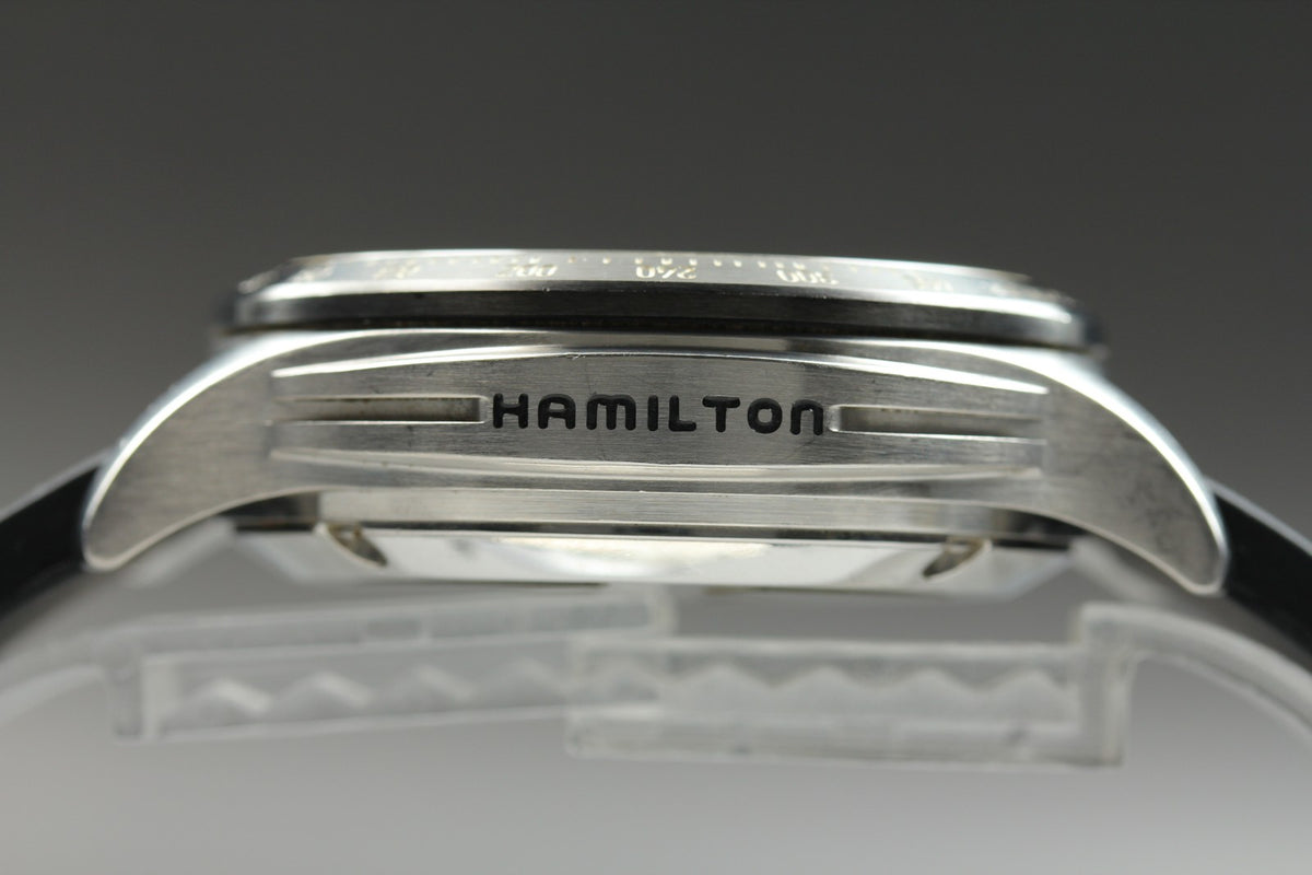 Hamilton Khaki Tachymiler H717260 Automatic Chronograph Men's Watch 45mm JAPAN