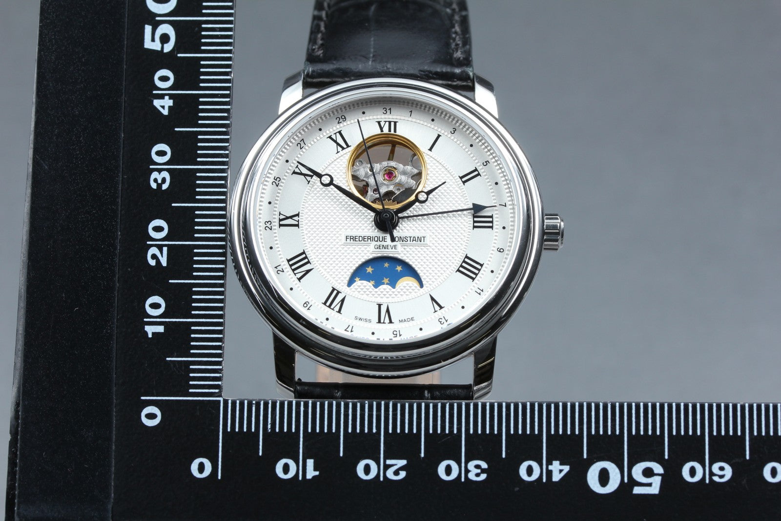 [w/ Box] Frederique Constant FC-330/335X4P4/5/6 Moon Phase Automatic Men's Watch