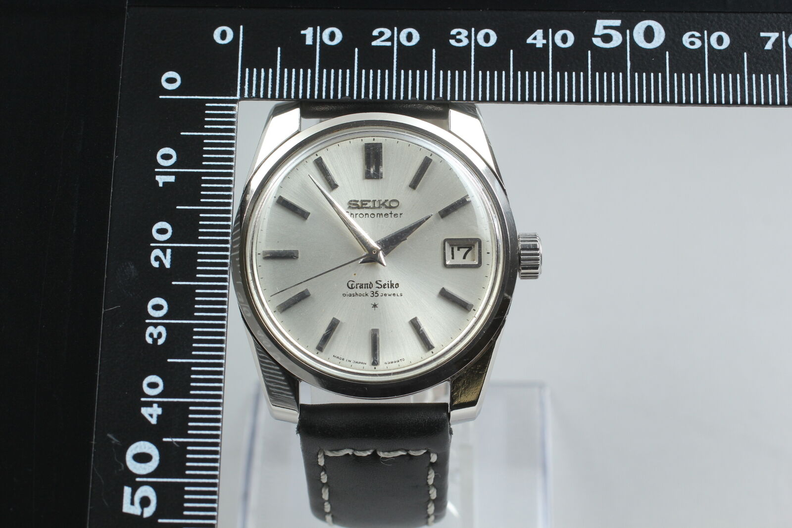 Vintage [Exc+4] GRAND SEIKO 43999 Chronometer Silver Men's Watch MT From JAPAN