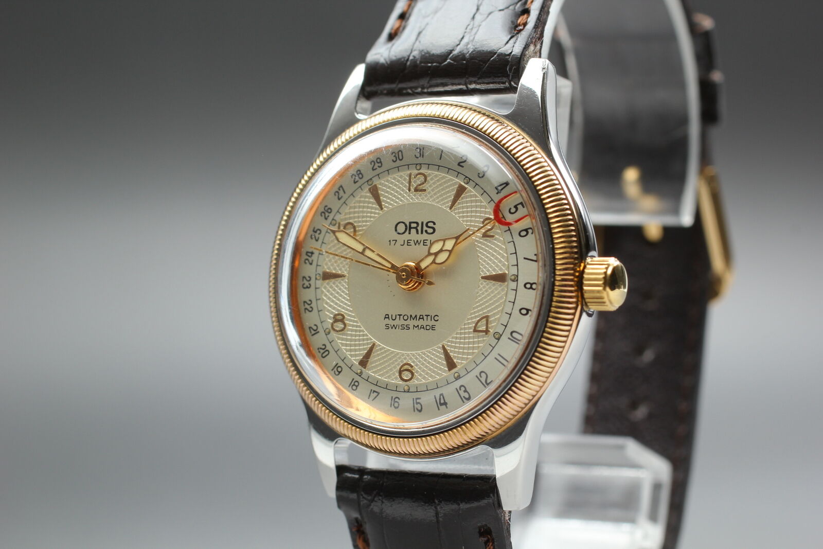 [Exc+5] Vintage ORIS Big Crown 7400B Silver Automatic Women's Watch From JAPAN