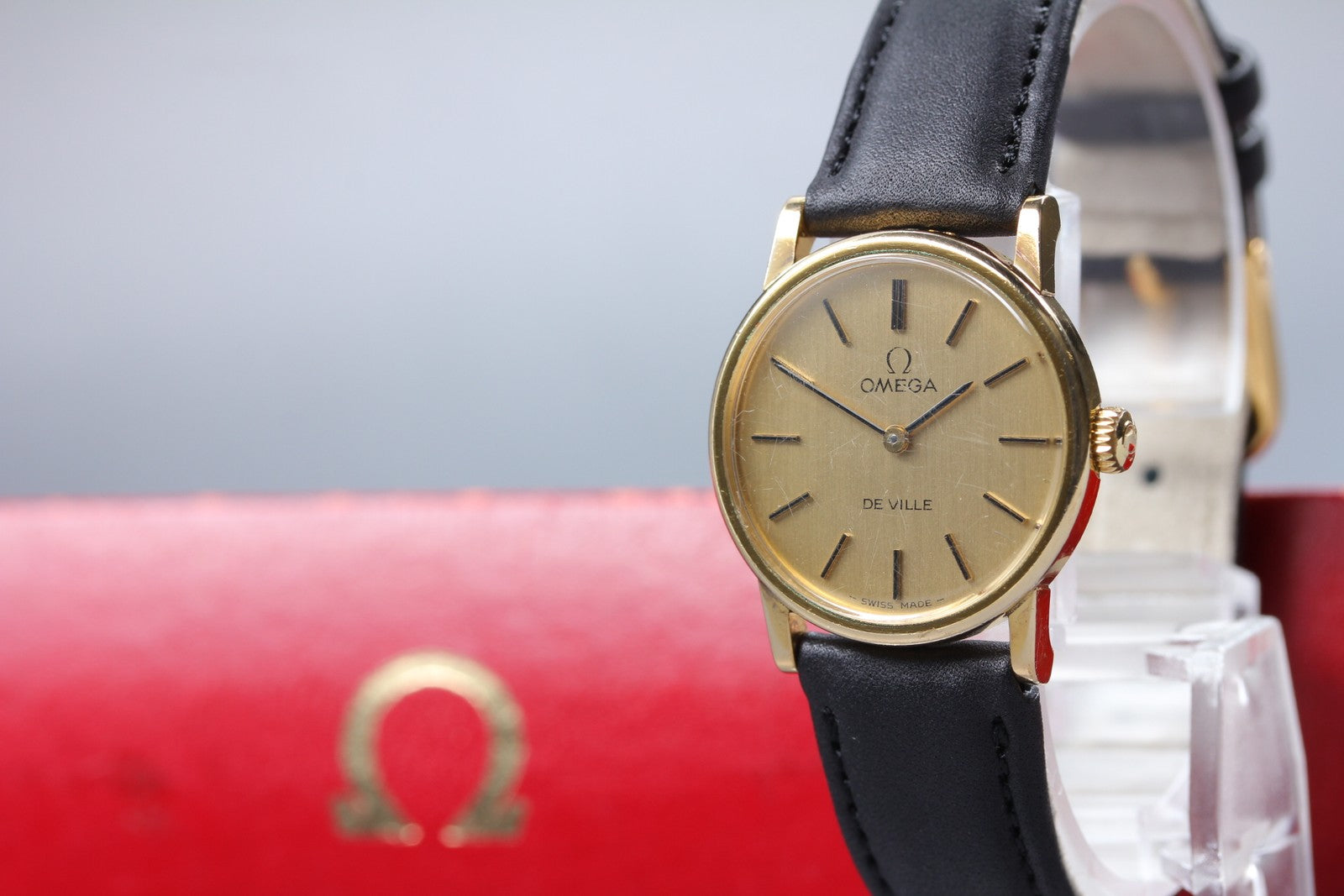 Overhauled[Exc+5] OMEGA De Ville Cal.625 511.0532 24mm Gold Manual Women's Watch