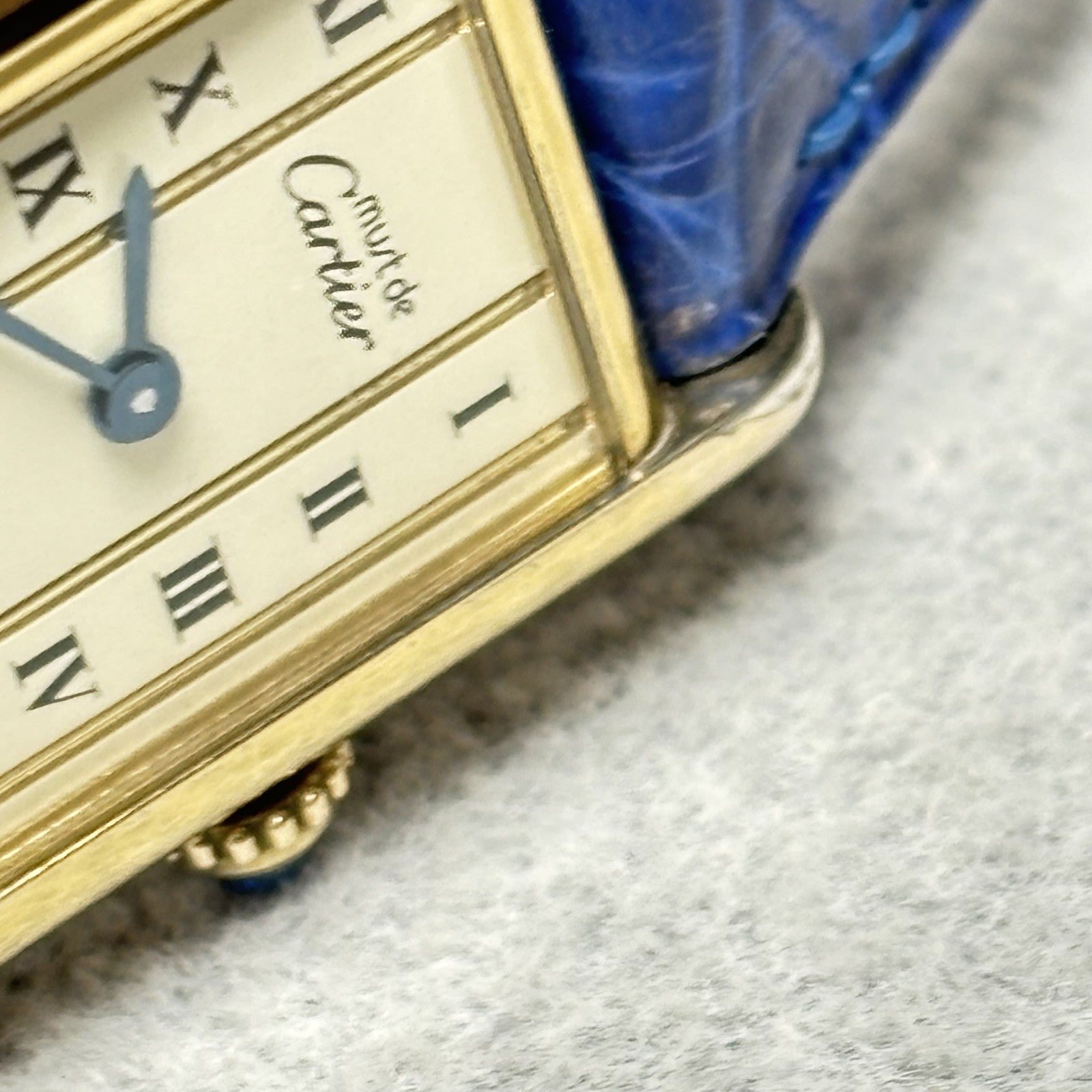 Vintage [Exc+5] Cartier Must de Cartier Tank 5057001 SM 20mm Women's Qz Watch