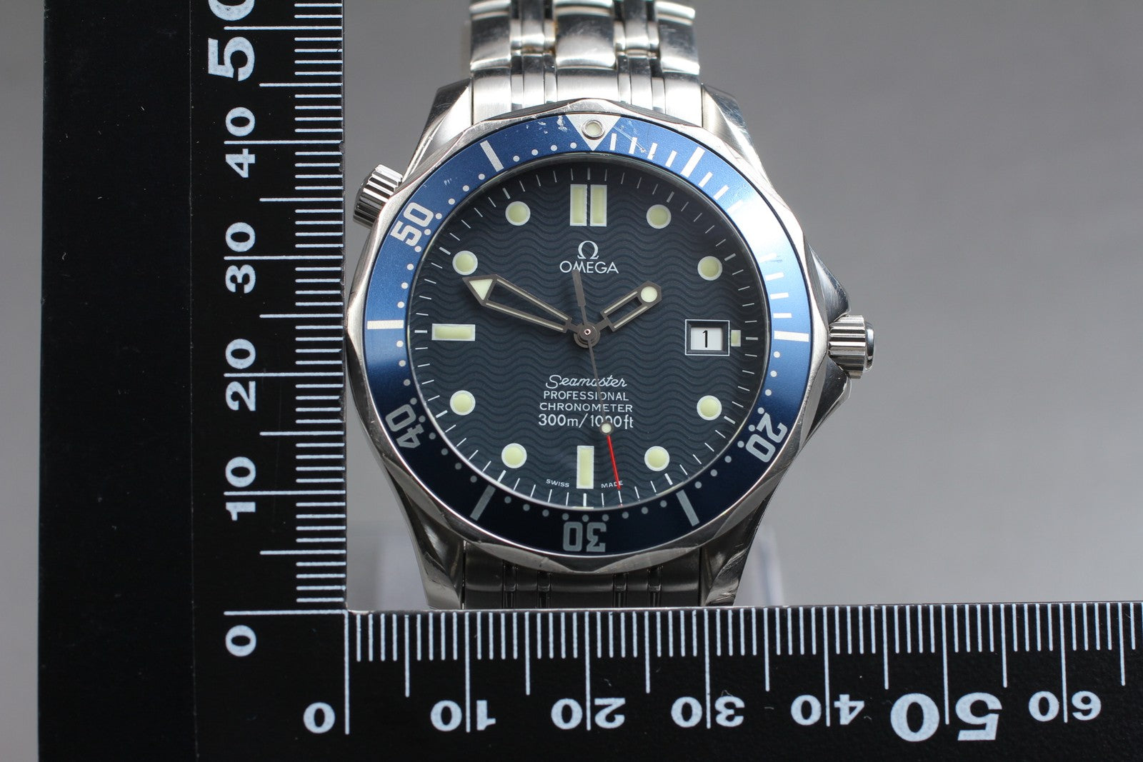 [Exc+5] Omega Seamaster 300M 2531.80 41mm Automatic Blue Dial Men’s Watch JP