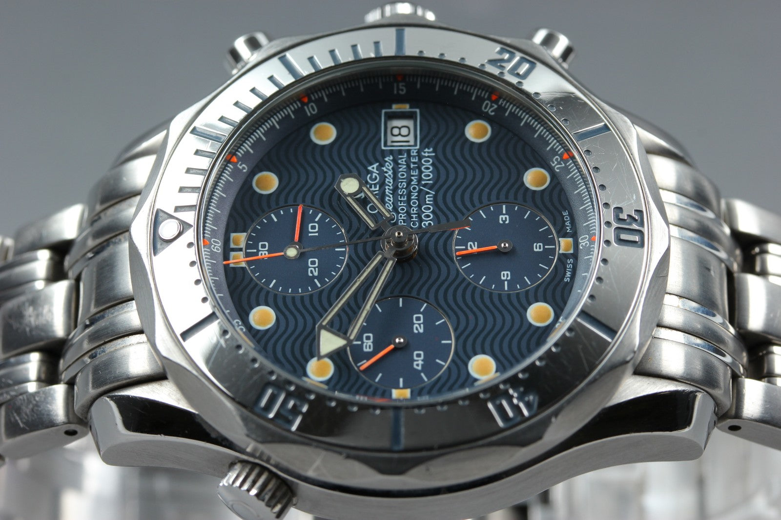 OMEGA Seamaster Professional 300m 2598.80.00 Blue Automatic Men's Watch 41mm JP